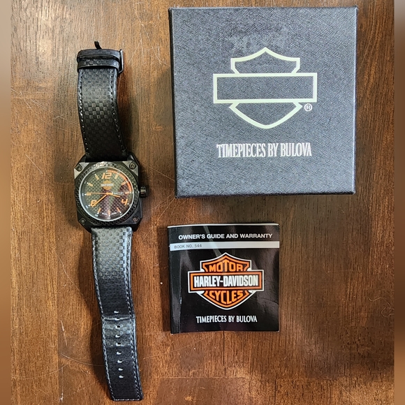 HarleyDavidson Accessories Harley Davidson Timepeices By Bulova